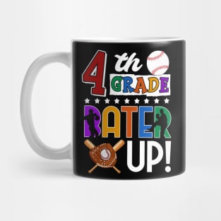 4th Grade Batter-up! Baseball Back to School Mug